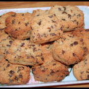 Biscuits aux pépites de chocolat