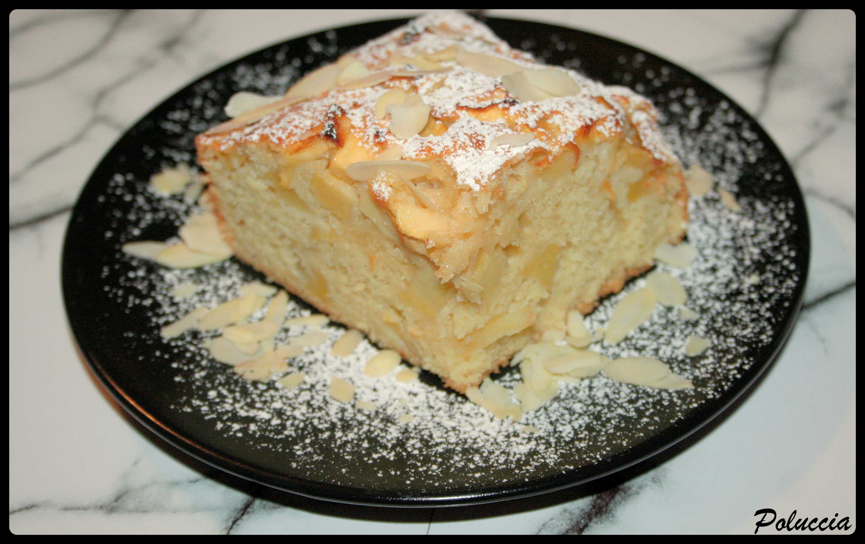 Gâteau à l&rsquo;amande et aux pommes