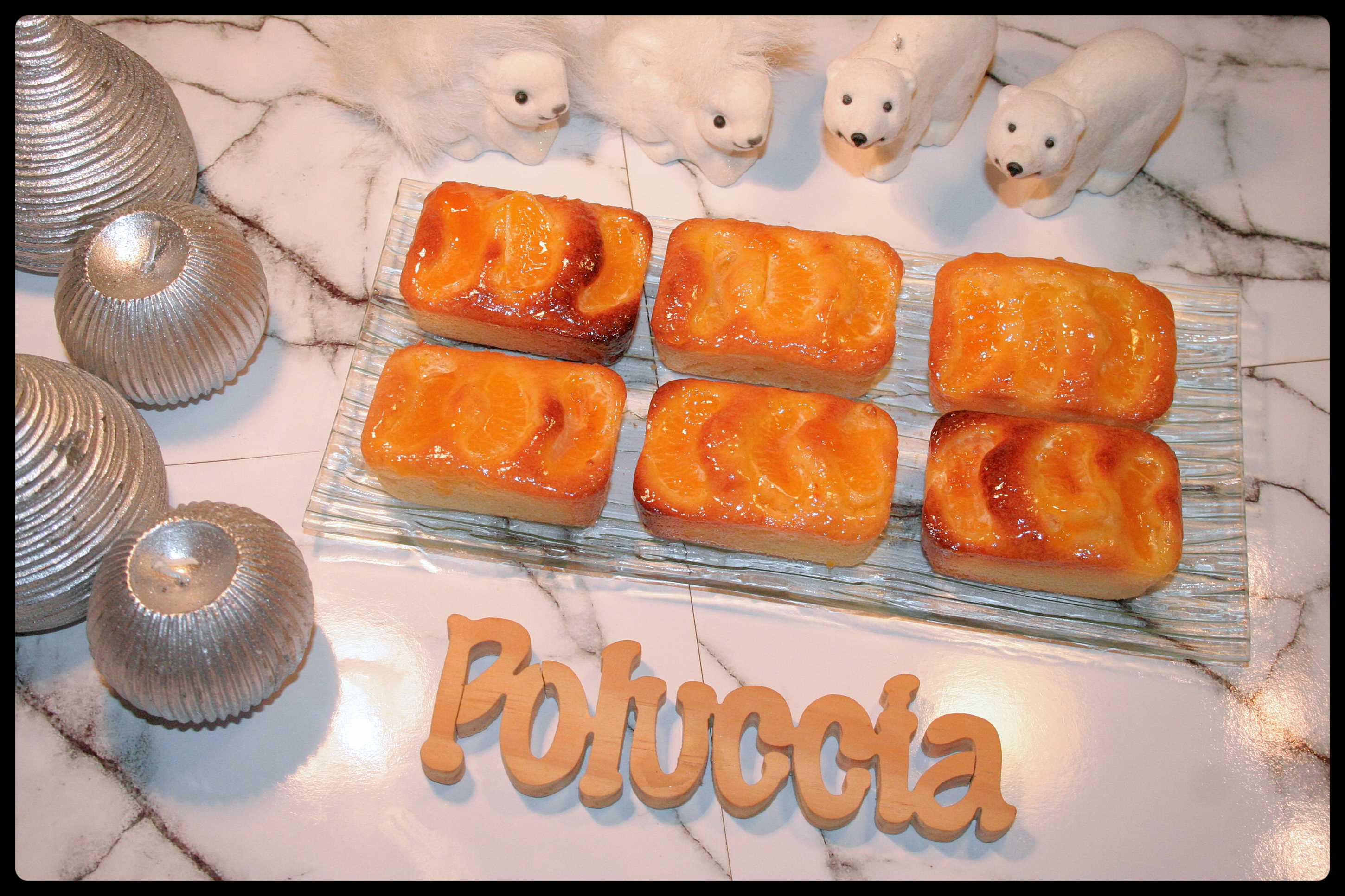 Petits gâteaux à l&rsquo;amande & clémentines corses