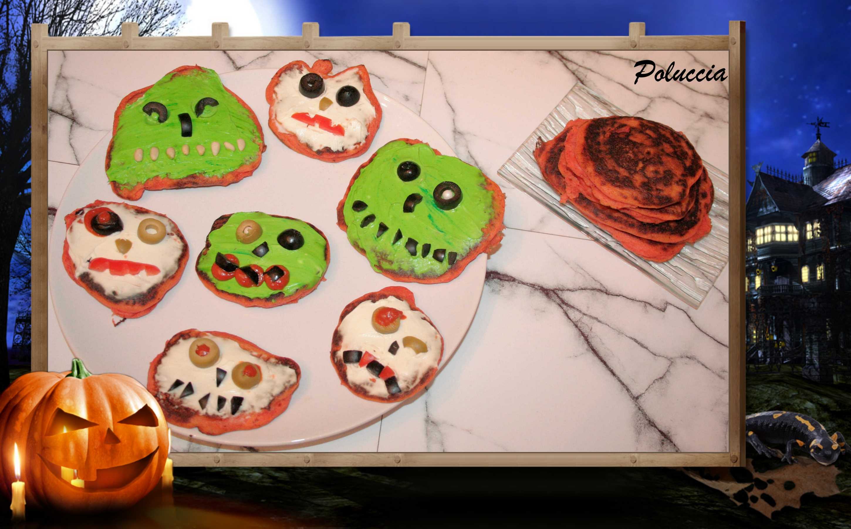 Pancakes d&rsquo;Halloween